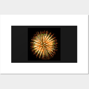 Pixel Firework No.47 Posters and Art